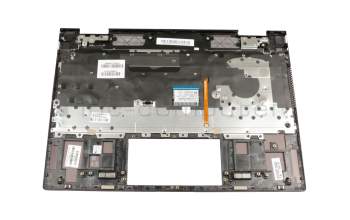 Keyboard incl. topcase DE (german) black/grey with backlight original suitable for HP Envy x360 13-ag0000