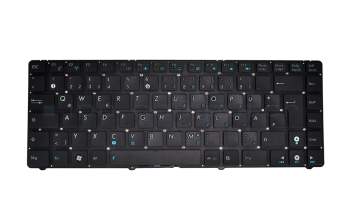 Keyboard incl. topcase DE (german) black original suitable for Asus U36SD
