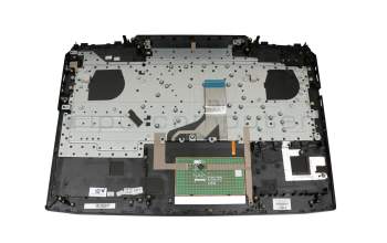 Keyboard incl. topcase DE (german) black/red/black with backlight 150W original suitable for HP Omen 17-an000