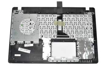 Keyboard incl. topcase DE (german) black/red original suitable for Asus R510C