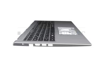 Keyboard incl. topcase DE (german) black/silver original suitable for Acer Aspire 3 (A315-35)