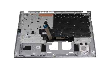 Keyboard incl. topcase DE (german) black/silver original suitable for Acer Aspire 3 (A315-59G)