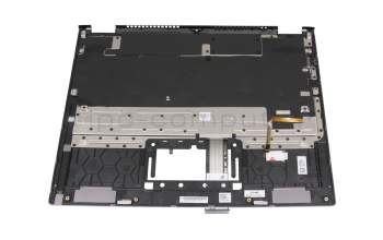 Keyboard incl. topcase DE (german) black/silver original suitable for Acer Chromebook Spin 13 (CP713-1WN)