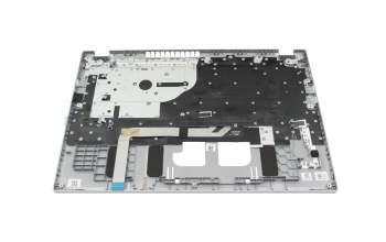 Keyboard incl. topcase DE (german) black/silver original suitable for Acer Extensa 15 (EX215-57-TCO)