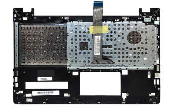 Keyboard incl. topcase DE (german) black/silver original suitable for Asus A56CM