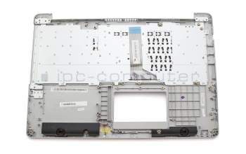 Keyboard incl. topcase DE (german) black/silver original suitable for Asus Transformer Book Flip TP550LA