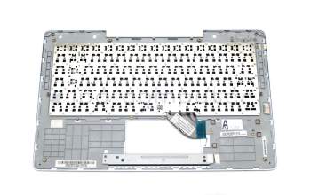 Keyboard incl. topcase DE (german) black/silver original suitable for Asus Transformer Book T300LA