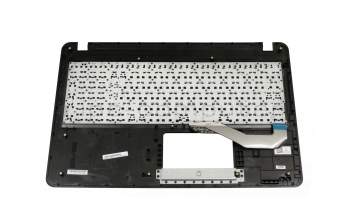 Keyboard incl. topcase DE (german) black/silver original suitable for Asus VivoBook F540LA
