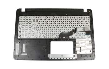 Keyboard incl. topcase DE (german) black/silver original suitable for Asus VivoBook F540MA