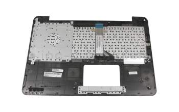 Keyboard incl. topcase DE (german) black/silver original suitable for Asus VivoBook F555QA