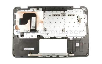 Keyboard incl. topcase DE (german) black/silver original suitable for Asus VivoBook Flip 12 TP203MAH