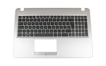 Keyboard incl. topcase DE (german) black/silver original suitable for Asus VivoBook P1500UA