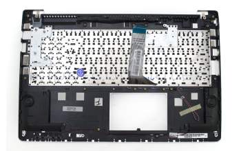 Keyboard incl. topcase DE (german) black/silver original suitable for Asus VivoBook S500CA