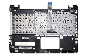 Keyboard incl. topcase DE (german) black/silver original suitable for Asus VivoBook S550CA