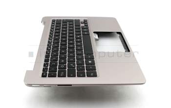Keyboard incl. topcase DE (german) black/silver original suitable for Asus ZenBook UX305LA
