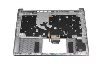 Keyboard incl. topcase DE (german) black/silver with backlight original suitable for Acer Aspire 5 (A514-53)