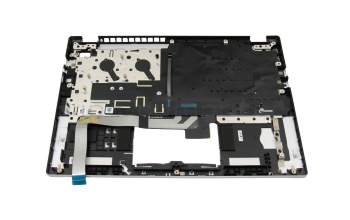 Keyboard incl. topcase DE (german) black/silver with backlight original suitable for Acer Swift Go 14 (SFG14-71)