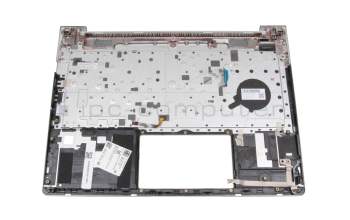Keyboard incl. topcase DE (german) black/silver with backlight original suitable for HP ProBook 430 G6