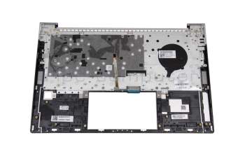 Keyboard incl. topcase DE (german) black/silver with backlight original suitable for HP ProBook 430 G8