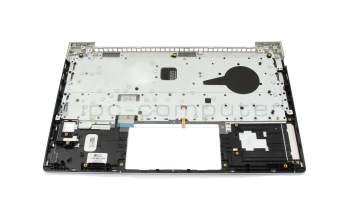 Keyboard incl. topcase DE (german) black/silver with backlight suitable for HP ProBook 440 G8