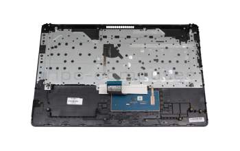 Keyboard incl. topcase DE (german) black/silver with backlight with ODD original suitable for HP 470 G7