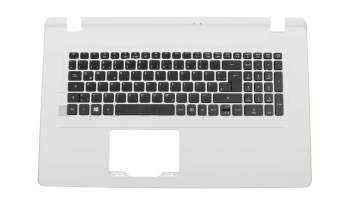 Keyboard incl. topcase DE (german) black/white original suitable for Acer Aspire ES1-732