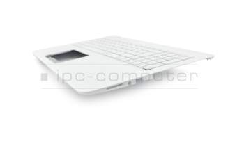Keyboard incl. topcase DE (german) black/white original suitable for Asus F556UV