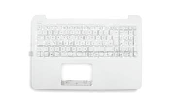 Keyboard incl. topcase DE (german) black/white original suitable for Asus R558UR