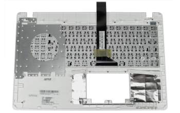 Keyboard incl. topcase DE (german) black/white original suitable for Asus X550VL