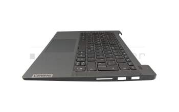 Keyboard incl. topcase DE (german) blue/blue with backlight without fingerprint original suitable for Lenovo IdeaPad 5-14ARE05 (81YM)