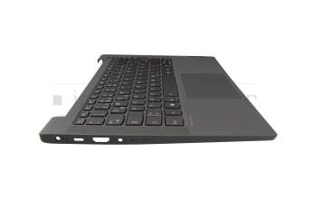 Keyboard incl. topcase DE (german) blue/blue with backlight without fingerprint original suitable for Lenovo IdeaPad 5-14ARE05 (81YM)