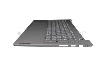 Keyboard incl. topcase DE (german) dark grey/grey original suitable for Lenovo ThinkBook 15 G2 ITL (20VE)
