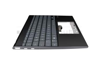 Keyboard incl. topcase DE (german) grey/black original suitable for Asus ZenBook 14 UX425JA