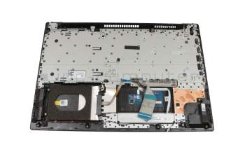 Keyboard incl. topcase DE (german) grey/black original suitable for Lenovo IdeaPad L340-15IWL (81LG)