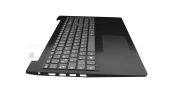 Keyboard incl. topcase DE (german) grey/black original suitable for Lenovo IdeaPad S145-15AST (81N3)