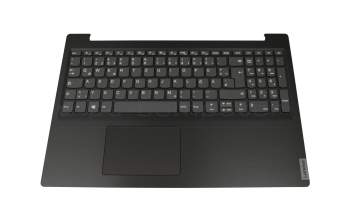 Keyboard incl. topcase DE (german) grey/black original suitable for Lenovo IdeaPad S145-15IIL (82HB/81W8/82DJ)