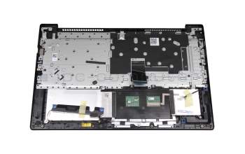 Keyboard incl. topcase DE (german) grey/black original suitable for Lenovo V15 G2-ITL (82KB)