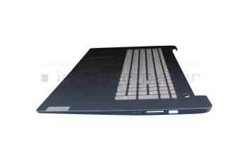 Keyboard incl. topcase DE (german) grey/blue original suitable for Lenovo IdeaPad 3-17ITL6 (82H9)