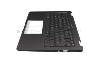 Keyboard incl. topcase DE (german) grey/grey original suitable for Asus NovaGo TP370QL