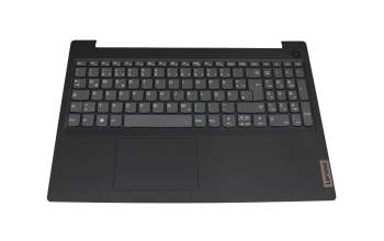 Keyboard incl. topcase DE (german) grey/grey original suitable for Lenovo IdeaPad 3-15IGL05 (81WQ)