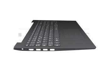 Keyboard incl. topcase DE (german) grey/grey original suitable for Lenovo V15-IGL (82C3)