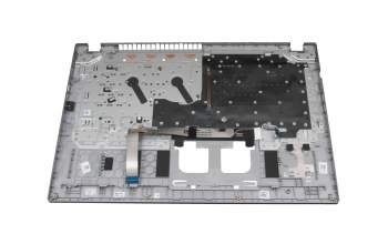 Keyboard incl. topcase DE (german) grey/grey with backlight original suitable for Acer Aspire 5 (A517-53)