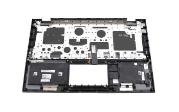 Keyboard incl. topcase DE (german) grey/grey with backlight original suitable for Asus ZenBook Pro 15 UX535LH