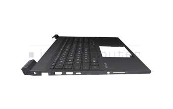 Keyboard incl. topcase DE (german) grey/grey with backlight original suitable for HP Victus 16-d0000