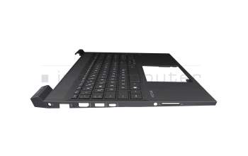 Keyboard incl. topcase DE (german) grey/grey with backlight original suitable for HP Victus 16-d1000