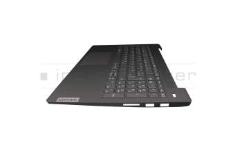 Keyboard incl. topcase DE (german) grey/grey with backlight original suitable for Lenovo IdeaPad 5-15ARE05 (81YQ)
