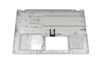 Keyboard incl. topcase DE (german) grey/silver original suitable for Asus VivoBook 15 X509FB