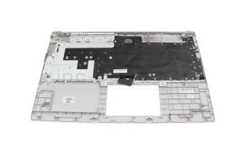 Keyboard incl. topcase DE (german) grey/silver original suitable for HP 17-cp3000
