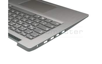 Keyboard incl. topcase DE (german) grey/silver original suitable for Lenovo IdeaPad 3-14ARE05 (81W3)