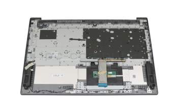 Keyboard incl. topcase DE (german) grey/silver original suitable for Lenovo IdeaPad 3-17IIL05 (81WF)